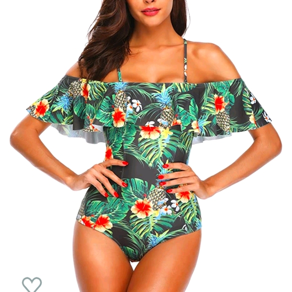 marina vida Other - Full piece palm tree bathing suit